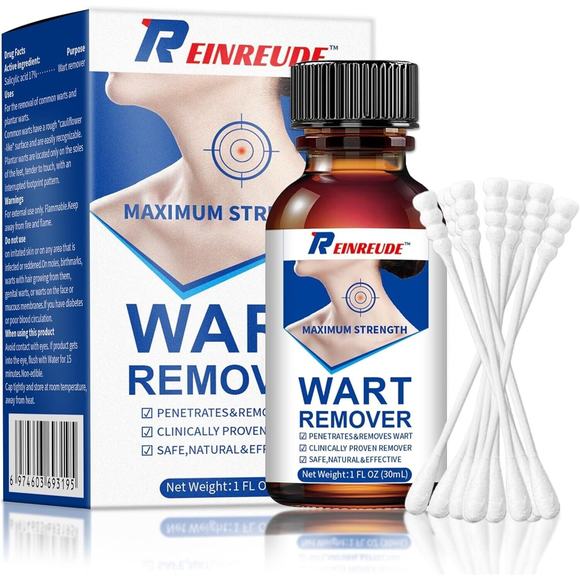 17% Salicylic Acid Liquid Wart Remover, Corn, Callus 1 floz, Fast Acting - Picture 1 of 4